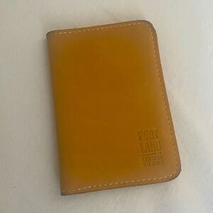 Portland Leather Goods passport Sunflower